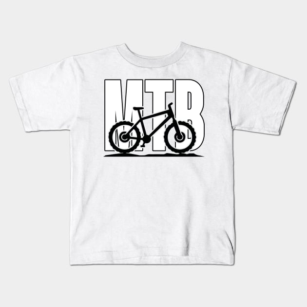 MTB Kids T-Shirt by nektarinchen